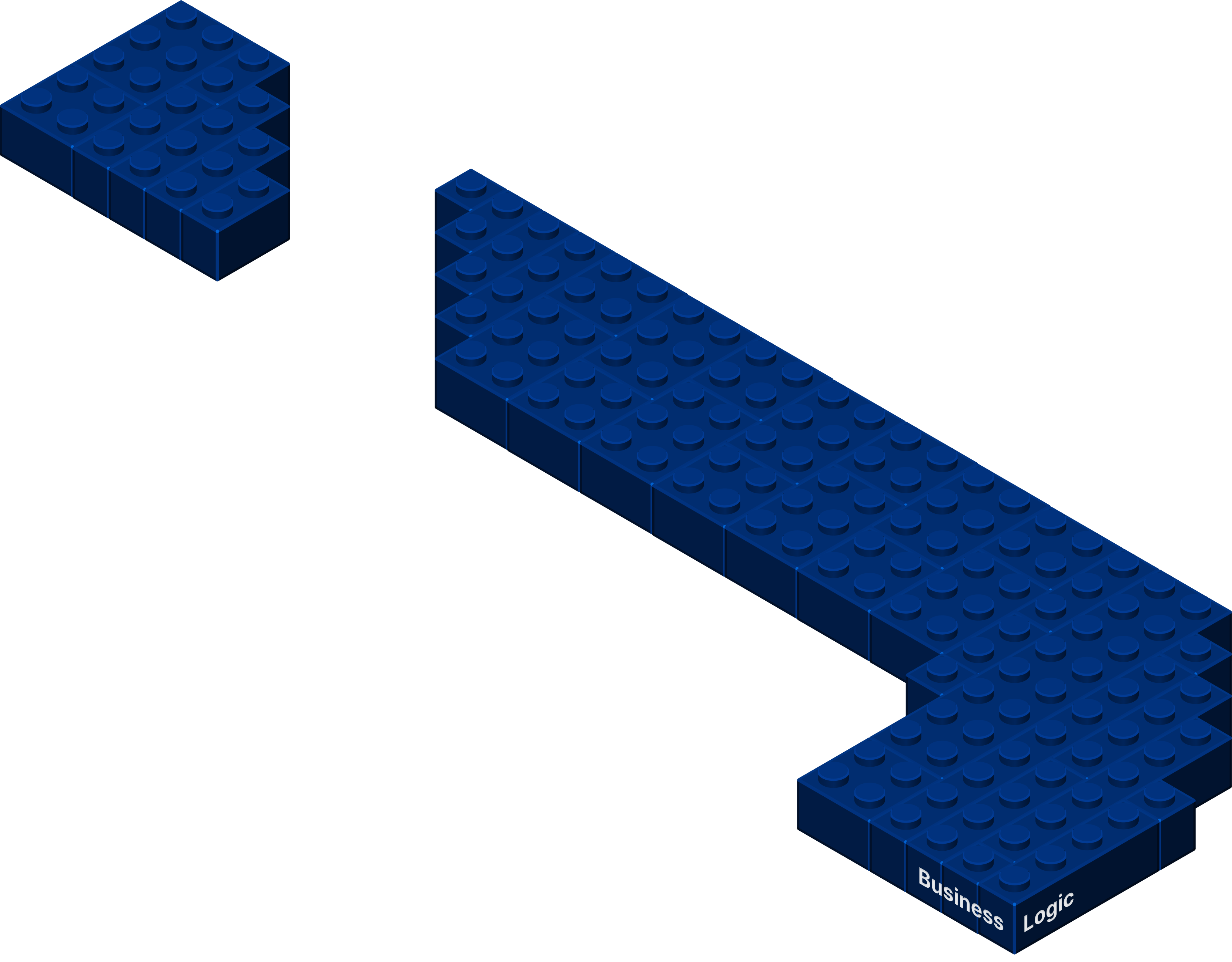 Jota's J in Lego (bottom)